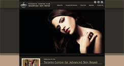 Desktop Screenshot of centreforadvancedskinrepair.com
